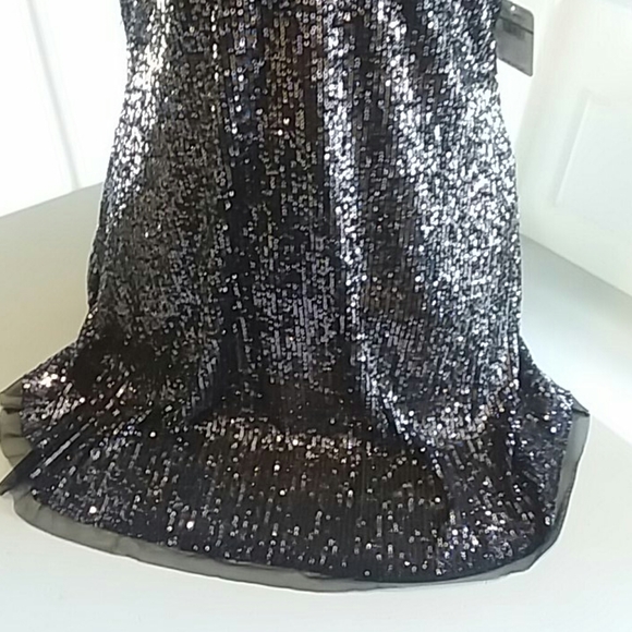 Free People gold rush  mini silver sequin dress - Picture 4 of 8